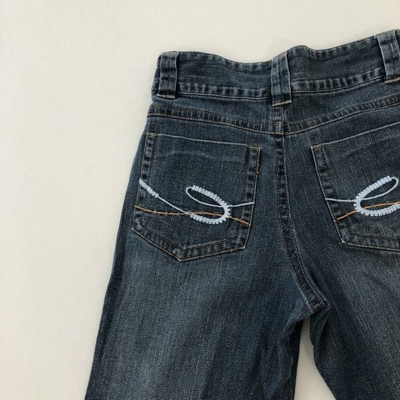 Esprit Jenas Women's 16 Blue Boot Cut Denim Pants Reg Fit Size 26x30 - Picture 14 of 16